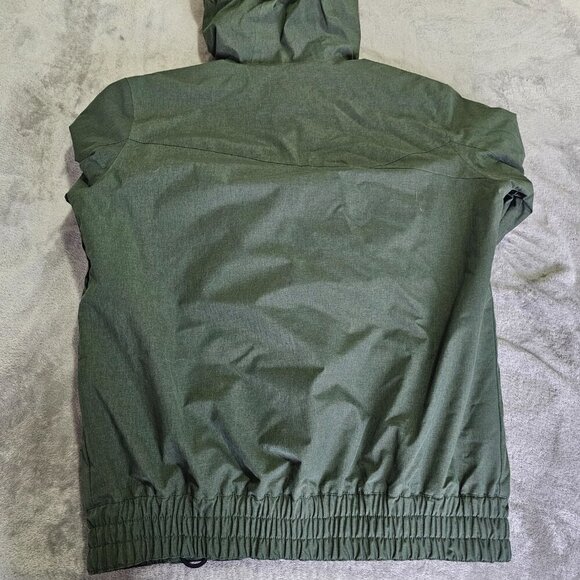 Men's Dark Green RipZone  Ski/Snowboarding Jacket, S L, Waterproof, Breathable - Picture 4 of 16